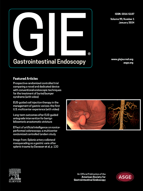 Go to journal home page - Gastrointestinal Endoscopy